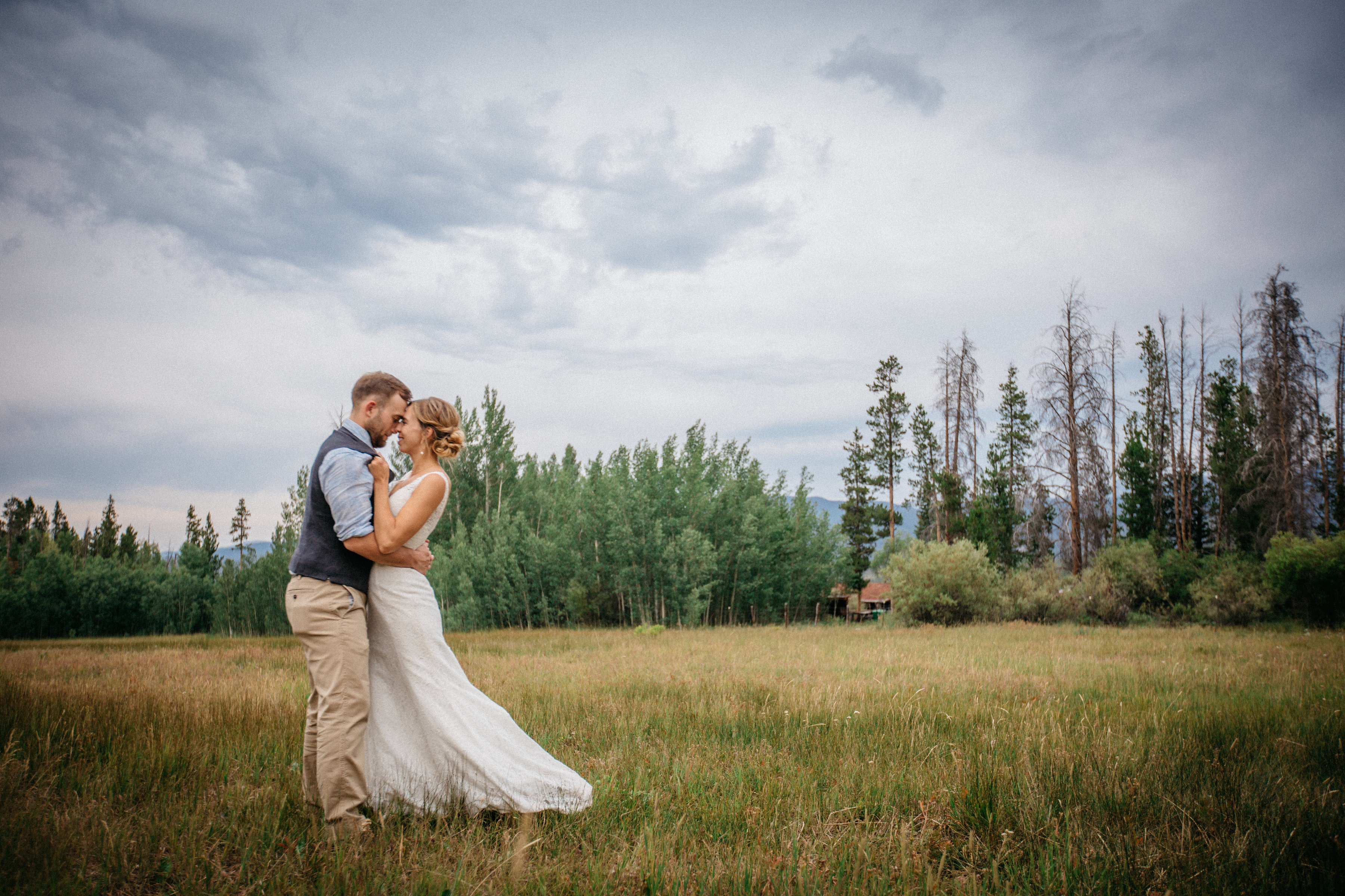 Tracy + John’s Fraser, Colorado Wedding